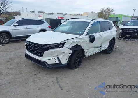 2023 Honda Cr-V Hybrid Sport из США, поврежденный, VIN 7FARS6H5XPE038940